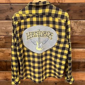 Jimmy Hendrix One-of-a-Kind MadAndie Custom Unisex Plaid Vintage Shirt